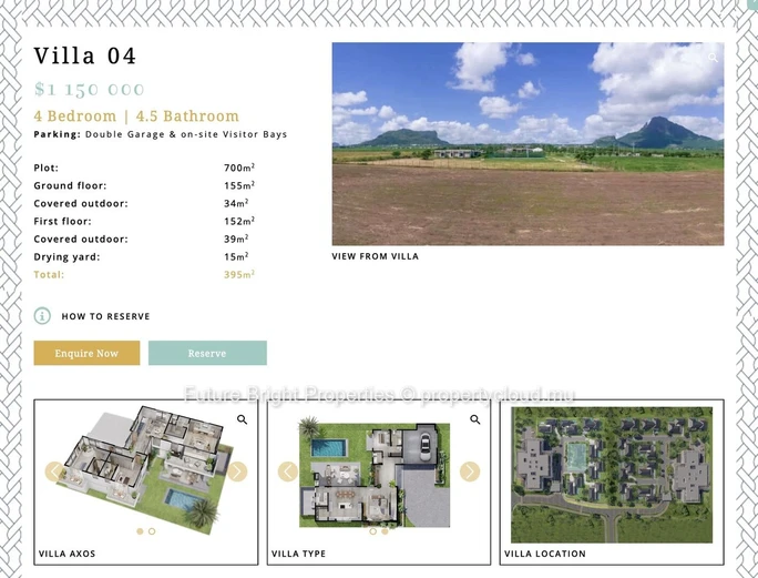 Embrace Your Dream Lifestyle with the Villas for Sale at Bijou Résidence